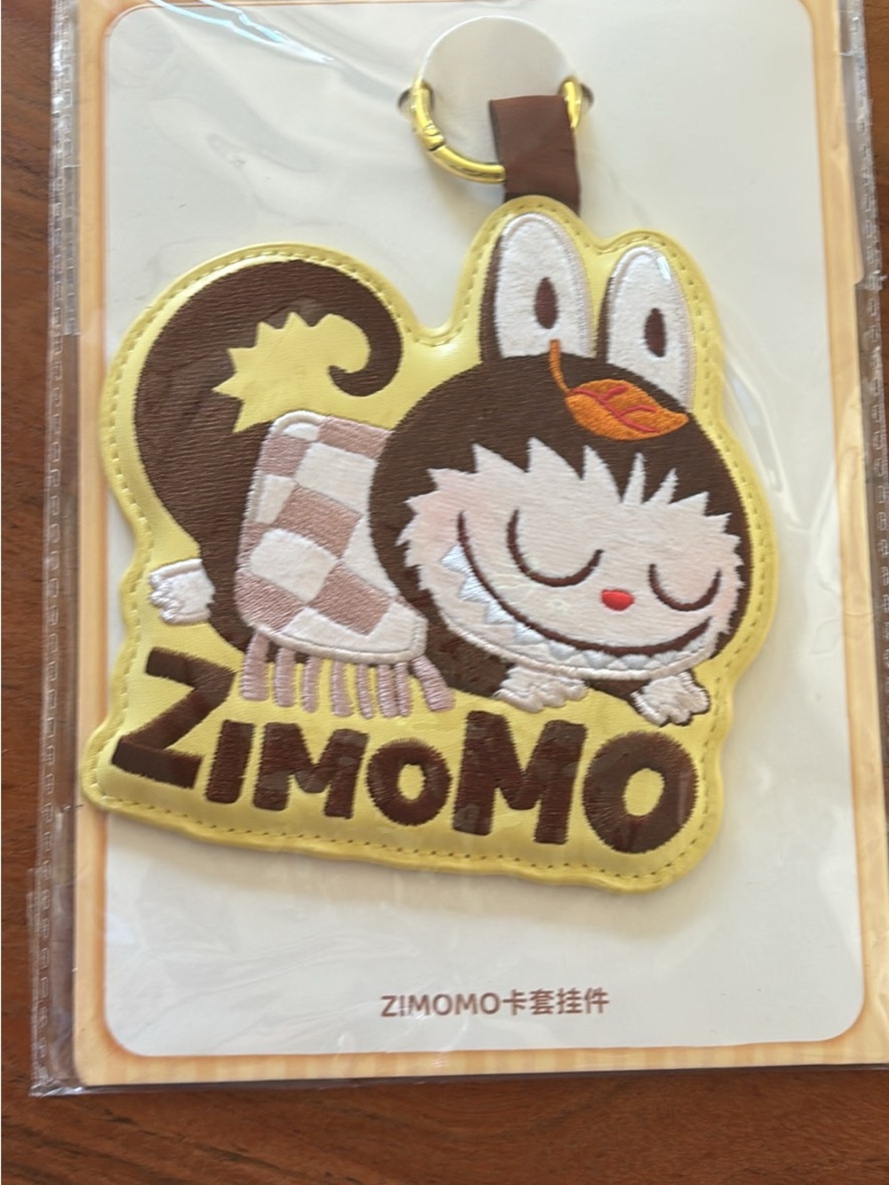 Popmart exclusive Zimomo luggage tag